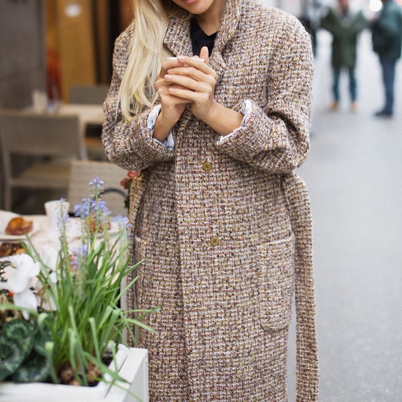 Designer Wool-Blend Coat - Picture 4 of 11